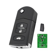 3 Buttons Car Remote Key Fob 433MHZ 63chip For Mazda 2 3 5 6 CX-7 MX-5 SKE126-01