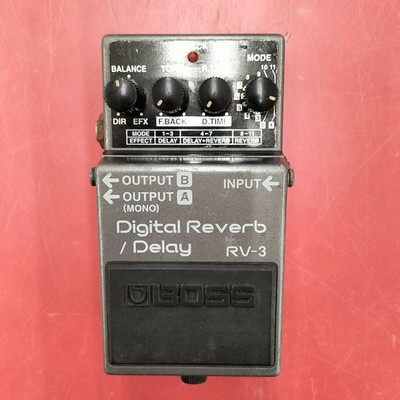 BOSS RV-3 Digital Reverb Delay Guitar Effects Pedal used | eBay UK