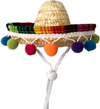Mini Sombrero Top Hat Headband Tiny Straw Hat Cinco De Mayo Small Sombreros for