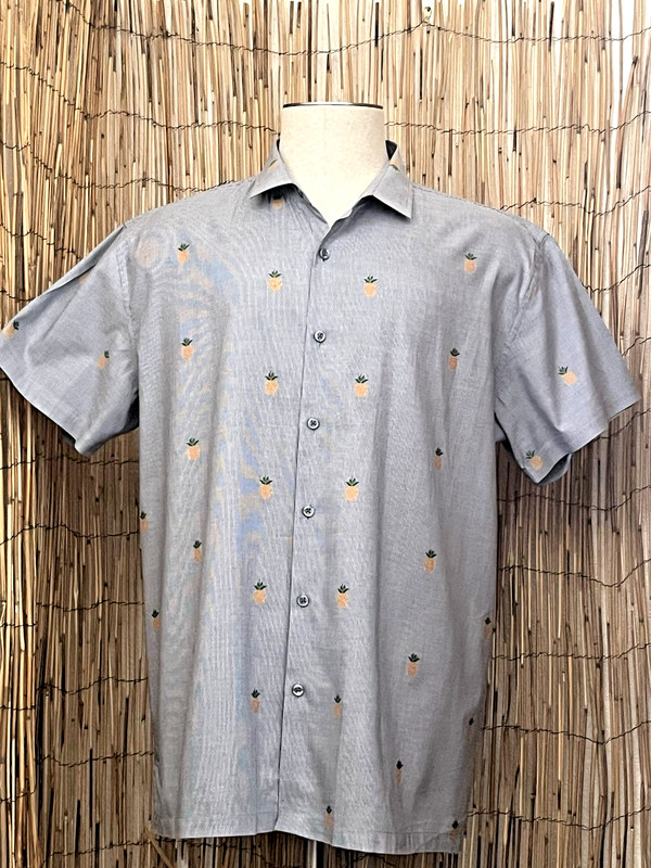 Tori Richard Mens SS Hawaiian / Camp Shirt-Size XL-100% Cotton