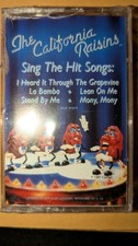 The California Raisins Sing the Hit Songs Cassette SEALED Priority Records 1987