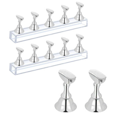 Nagel Halter Set für Nail Art, Studio und Heimgebrauch, langlebig, magnetisch