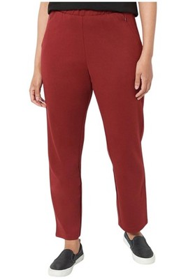 Form & Line by Universal Standard Ponte Pull-On Pants Red
