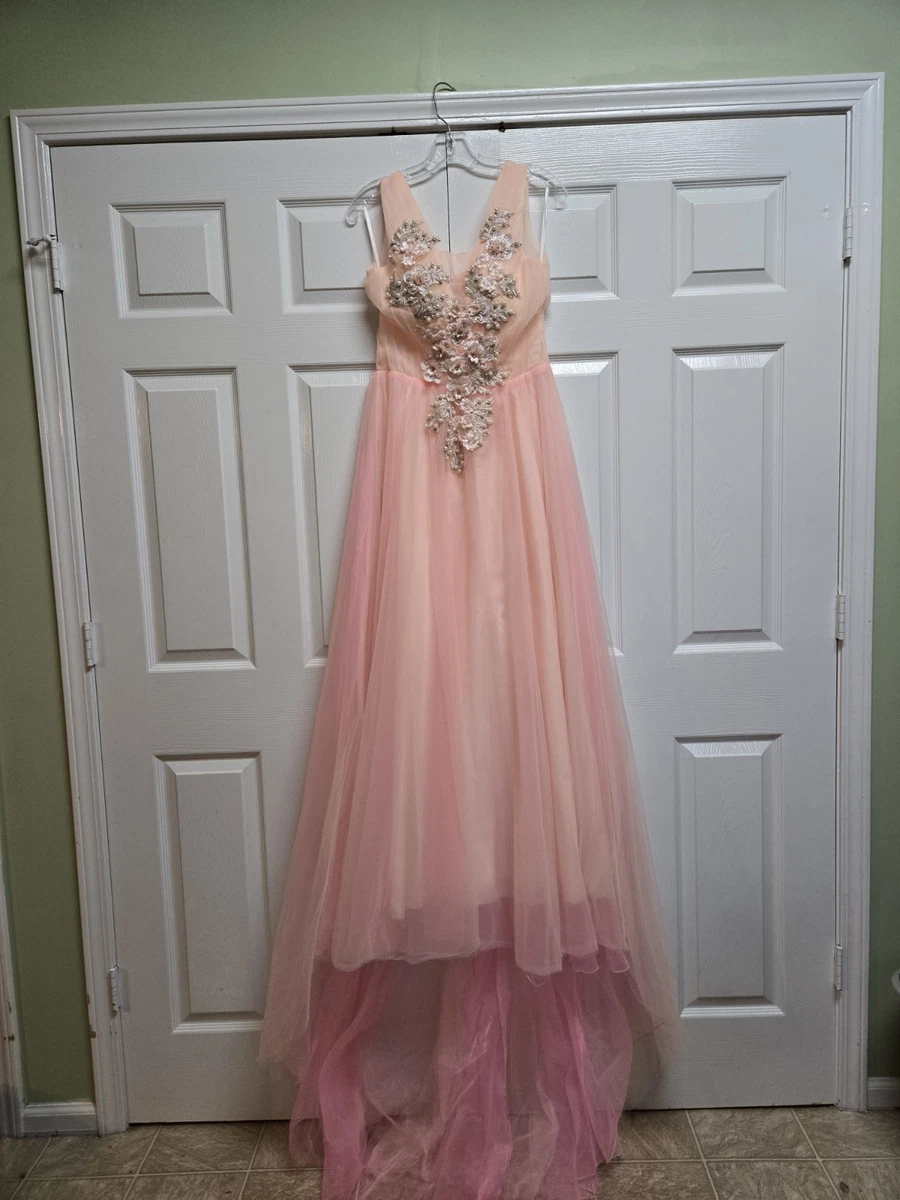 jersey a line bridesmaid dress Romantic Ruffle Off the Shoulder Floral Tulle Bridesmaid Dresses main image 0