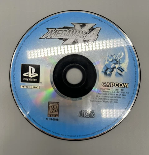 Mega Man X4 (Sony Playstation 1 PS1) Disc Only Tested Working