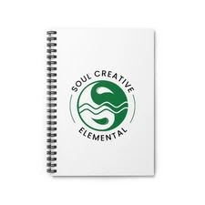 Soul Creative Elemental Spiral Notebook - Ruled Line