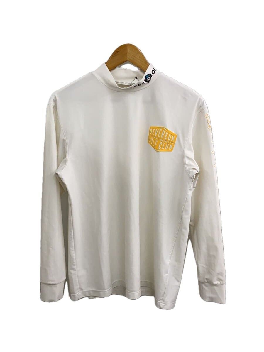 ALTRA T DEVEREUX GOLF T manica lunga altre marche S poliestere stampa bianca usata