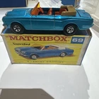 VINTAGE MATCHBOX SUPERFAST 69 ROLLS ROYCE SILVER SHADOW MODEL CAR TOY LESNEY BOX