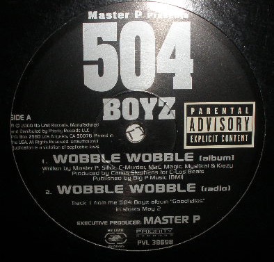 504 Boyz - Wobble Wobble / Don't Play No Games, 12'', (Vinyl)