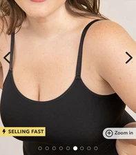 Shapermint Essentials Scoop Neck Cami Black 2XL Shapewear