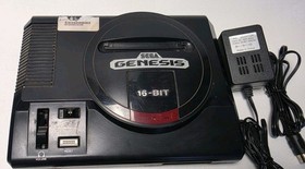 Sega Genesis 16-Bit Console 1601 BUNDLE with Controller And 2 Games 