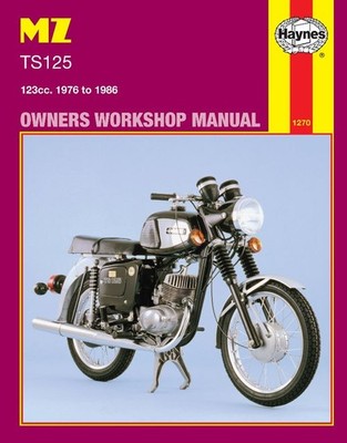 Haynes Werkstatthandbuch 1270 Classic MZ TS125 Alpine Luxus TS 125 1976 bis 1986