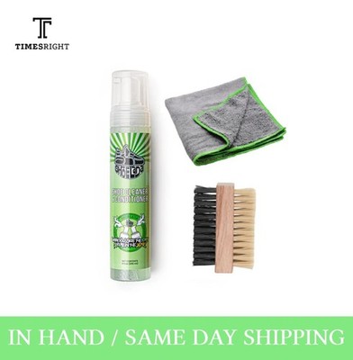 NEW Authentic ShoeLada Foam Shoe Cleaner And Conditioner Brush Kit IN HAND FAST