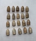 (20) Nice Dug Civil War Confederate 3 Ring Bullets