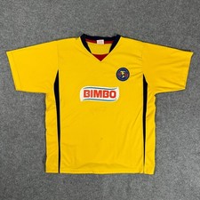 Club America Home Soccer Jersey 2008 Bimbo Yellow - Size Youth