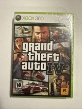 Grand Theft Auto IV 4 Xbox 360 Brand New Factory Sealed Video Game