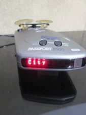 Escort Passport 8500 X50 Radar Detector Red Unit & Mount Only No Power Cord