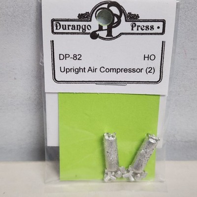 Durango Press DP-82 Upright Air Compressor 2 Tanks HO Model Railroad Detail Part