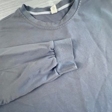 Lululemon Perfectly Oversized Crewneck Sweatshirt Blue Size 10 LW3DF4S