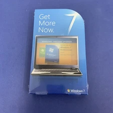 MICROSOFT WINDOWS 7 HOME PREMIUM TO PROFESSIONAL ANYTIME UPGRADE PC NEW SEALED
