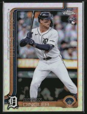 2025 Topps Chrome #274 Dillon Dingler Refractors