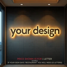 3D Channel Letters – LED Front Lit, Back Lit, Front+Back & Non-Illuminated Signs