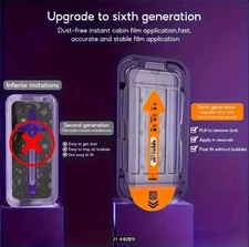 For iPhone 16 16Plus 16Pro 16 Pro Max Screen Protector Tempered Glass Front ONlY