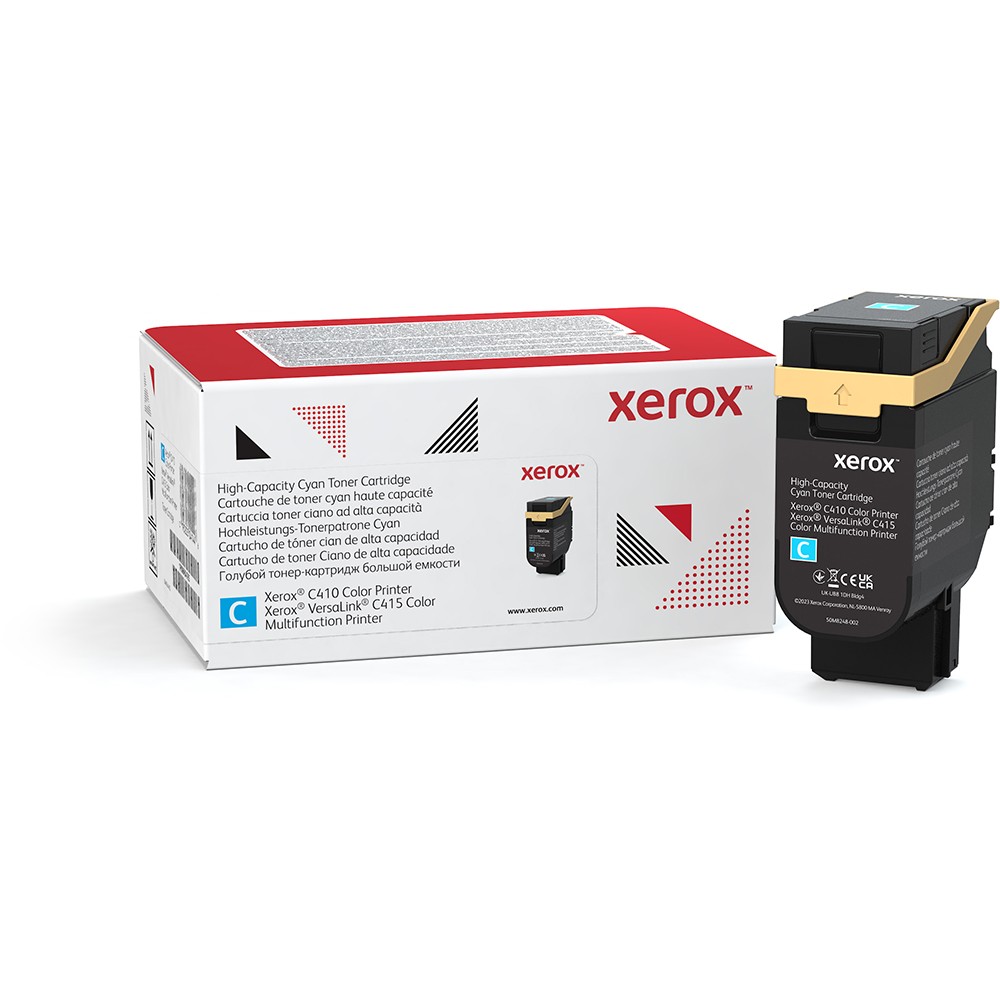 Xerox High Capacity Cyan Toner Cartridge (7/000 Pages)
