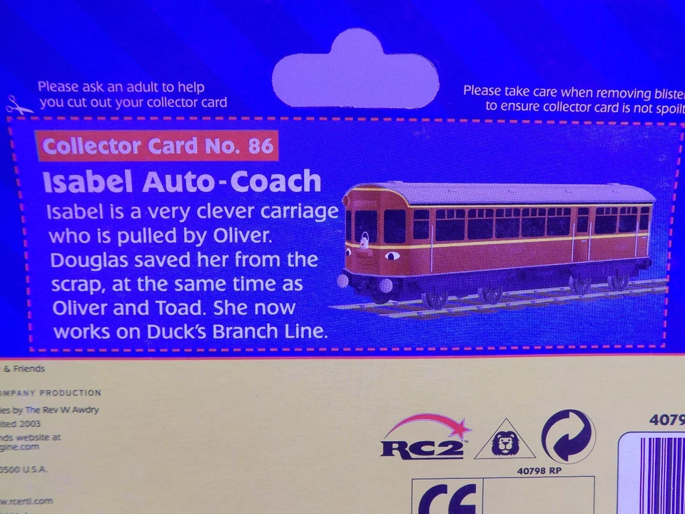ERTL Isabel Auto-Auto Coach Euro Lanzamiento en Blister Lote #58/59/60/61/62/63/64 Foto 2 de 4