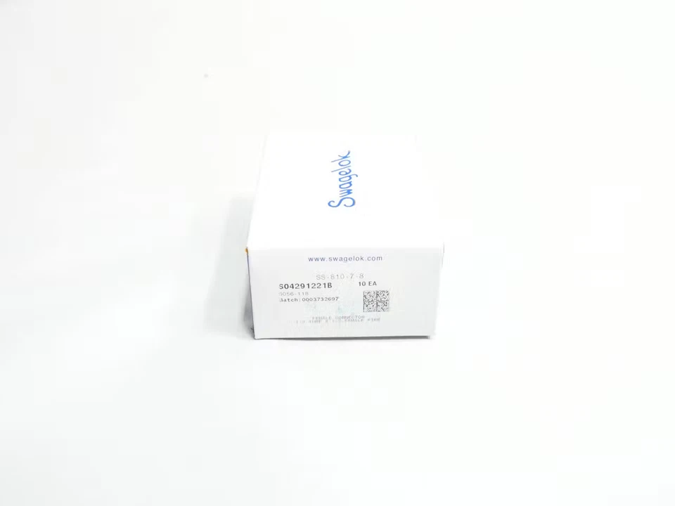 Box Of 10 Swagelok SS-810-7-8 Stainless Female Connector 1/2in Tube X 1/2in Npt - Image 4 of 4