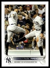 2022 Topps Fenway Park Fireworks New York Yankees #399