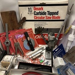 USED Tool Lot Auction Various Used Hand Tools And Other Handy Items