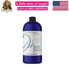 Avocado Oil - Pure, Refined, Cold Pressed, Unscented, Non-GMO, Filtered, Carr...