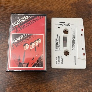 Kraftwerk the Man Machine UK Cassette Tape tested excellent condition