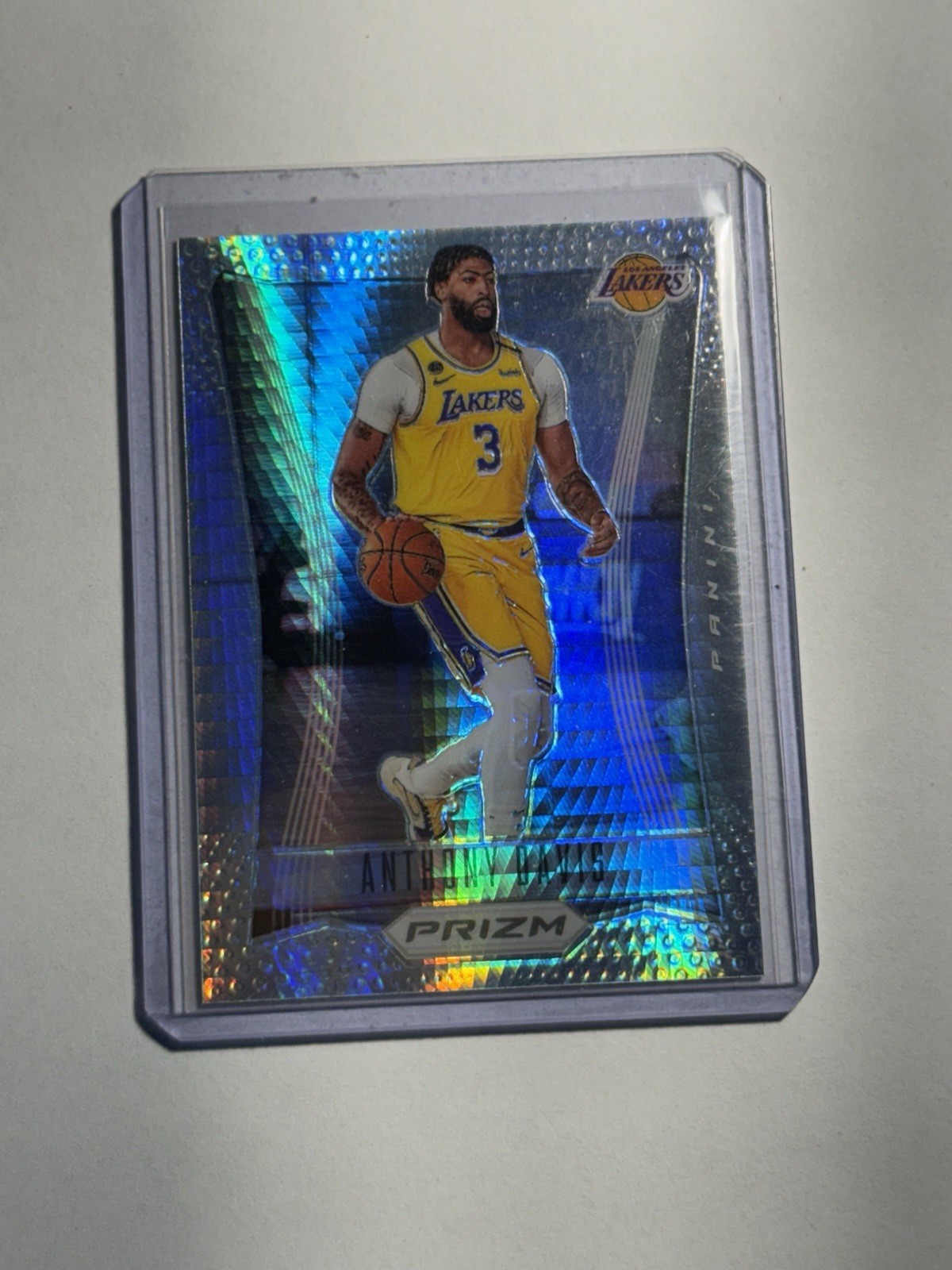 2020-21 Panini Prizm - Prizm Flashback Anthony Davis #5 Hyper Prizm