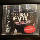 Resident Evil 3: Nemesis (PlayStation 1, 1999) Missing Bonus Disc