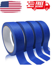 4 Rolls Blue Painters Tape Masking Tape Painters Tape Painting Tape With Mul