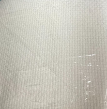 WHITE AIDA CROSS STITCH CLOTH - 14 COUNT---18"x29"