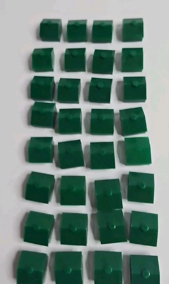 Juego de mesa Monopoly House Only Replacement 32 piezas Parker Brothers Green Houses Foto 2 de 4