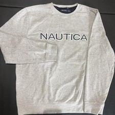 Nautica heather gray crewneck sweatshirt
