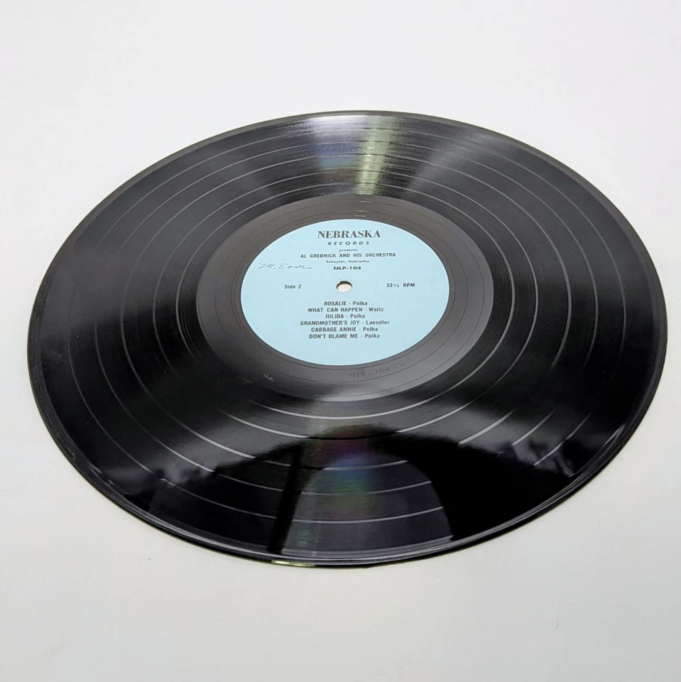 AL GREBNICK: more and more czech polkas and waltzes NEBRASKA 12" LP 33 RPM - Image 3 of 4