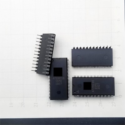 EEPROM AT28C16-15PU DIP-24 - Lot De 2 Ou 10 Pièces, Mémoire 2K X 8, Pour Projets électroniques/réparations