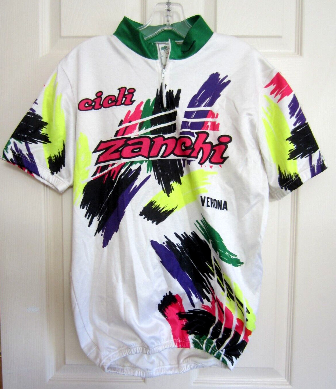 Italian Bicycle Jersey Zanchi Verona, Italy See Measurements (M?)
