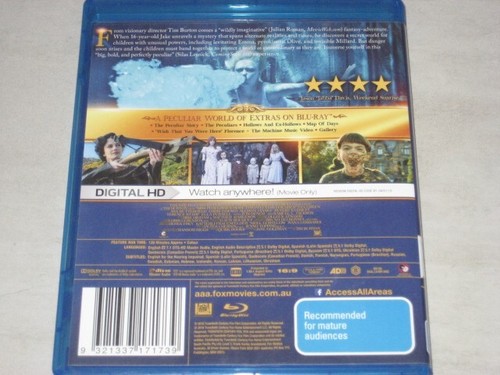 MISS PEREGRINE'S HOME FOR PECULIAR CHILDREN Blu-ray RB NEW - Picture 2 of 2
