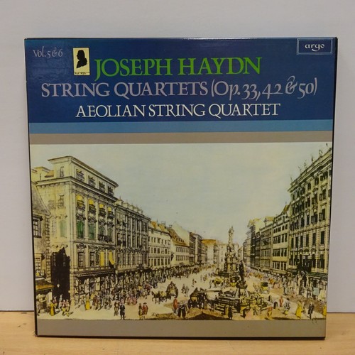 HDNU 76 81 HAYDN String Quartets AEOLIAN QUARTET ARGO STEREO 5LP BOX EX