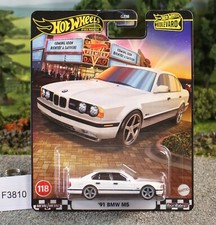 Hot Wheels Boulevards #118 White 91 BMW M5 Car JBL24 FNQHotwheels F3810