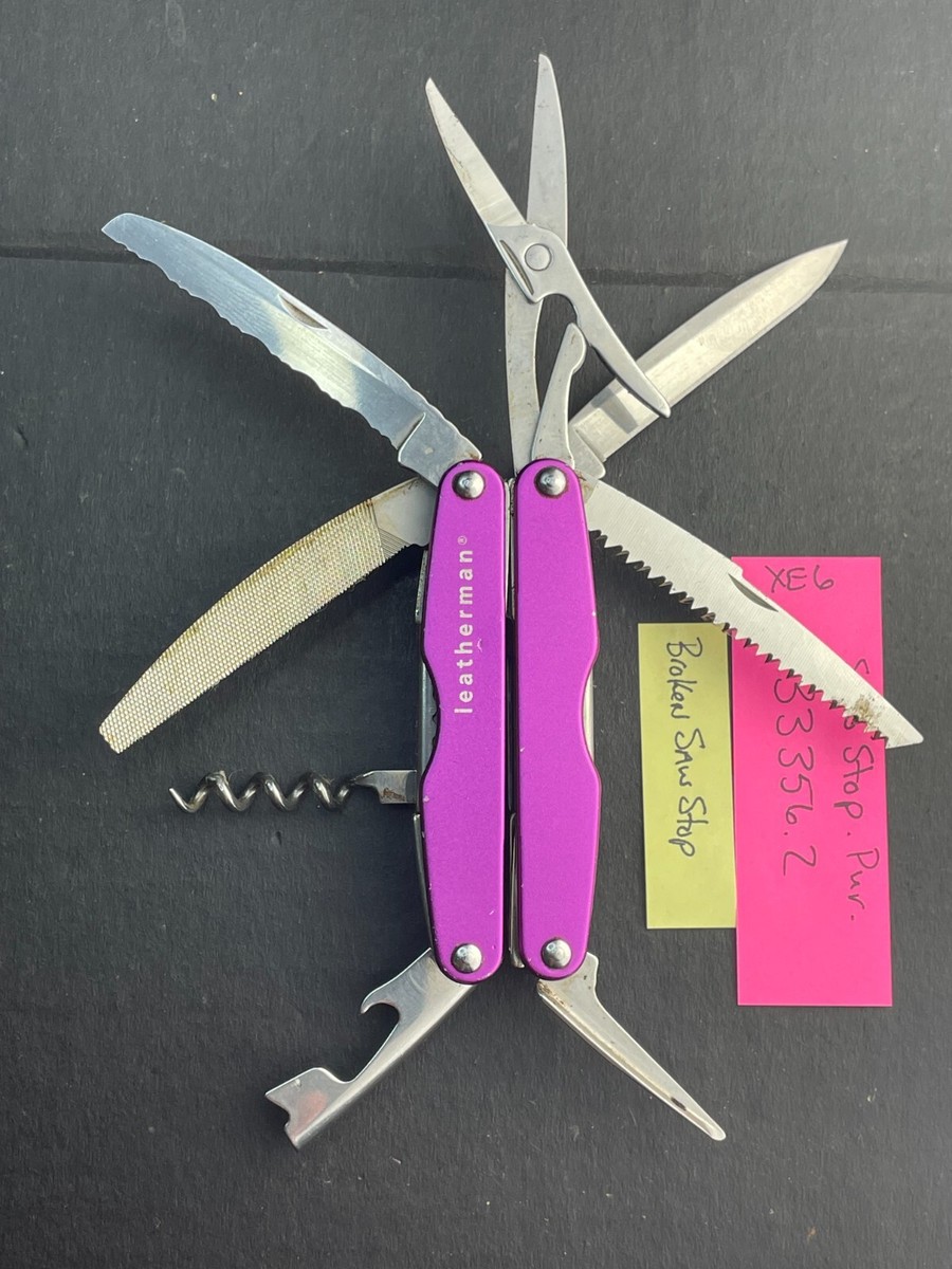 Leatherman Juice XE6 Retired Rare 18 Tools Multitool -Parts