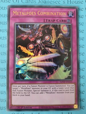 Metallfeinde Kombination GFTP-DE125 Ultra Rare Yu-Gi-Oh Karte 1. Auflage NMint