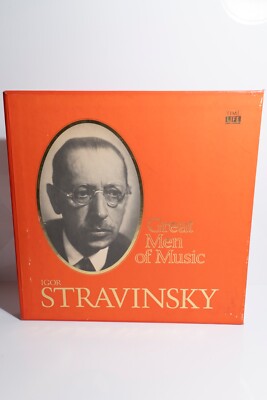Igor Stravinsky - Great Men of Music - Time Life Records 4xLP Vinyl Box Set
