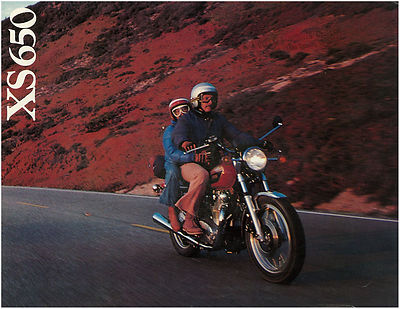 YAMAHA Brochure XS650 D 1977 Sales Catalog Catalogue REPRO XS650D